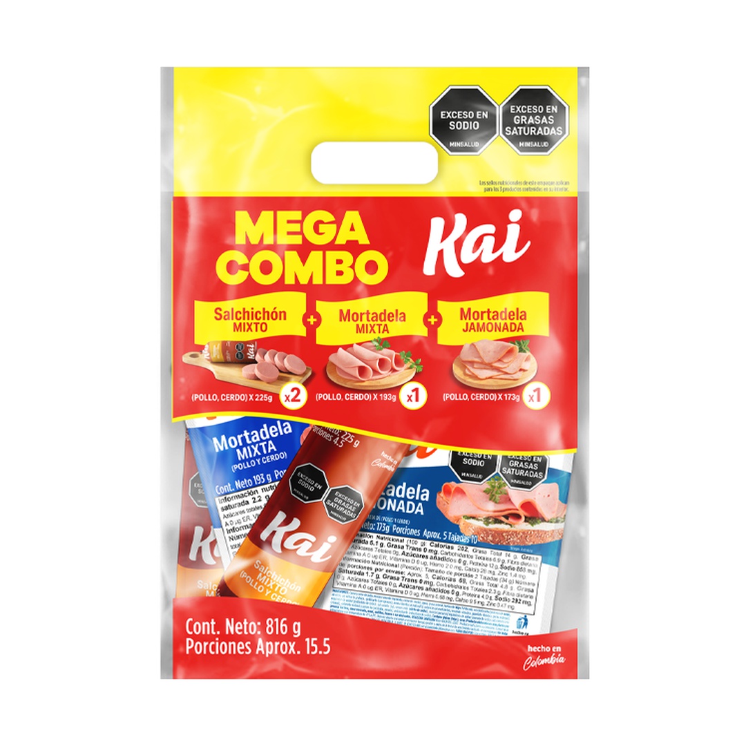MEGA COMBO  KAI   X 816 G.