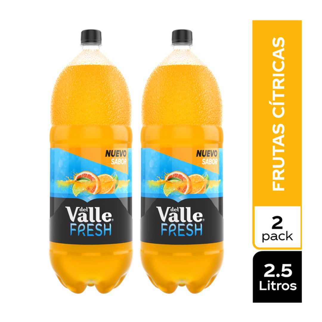 JUGO DEL VALLE FRESH DUO PACK NARANJA X 2500 ML.