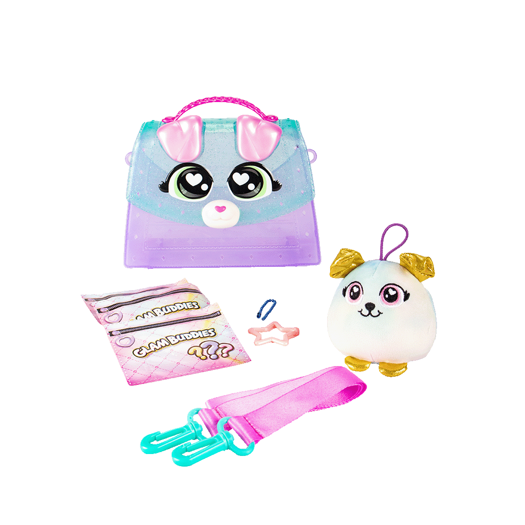 CARTERA GLAM BUDDIES PUPPY CRISTAL